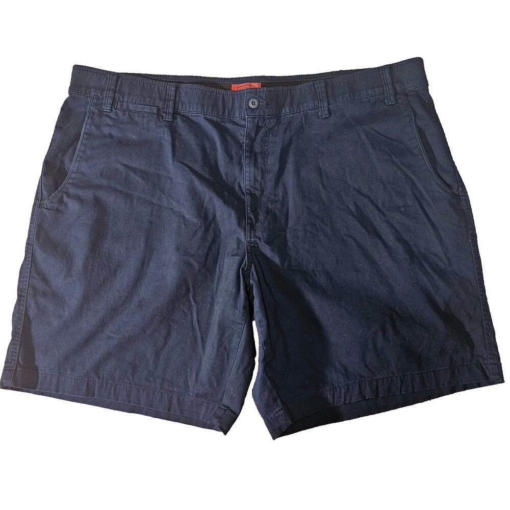 The Foundry Supply Young Mens Size 50 Navy Blue Chino Shorts